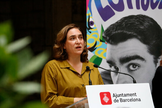 Barcelona mayor Ada Colau (by Blanca Blay)